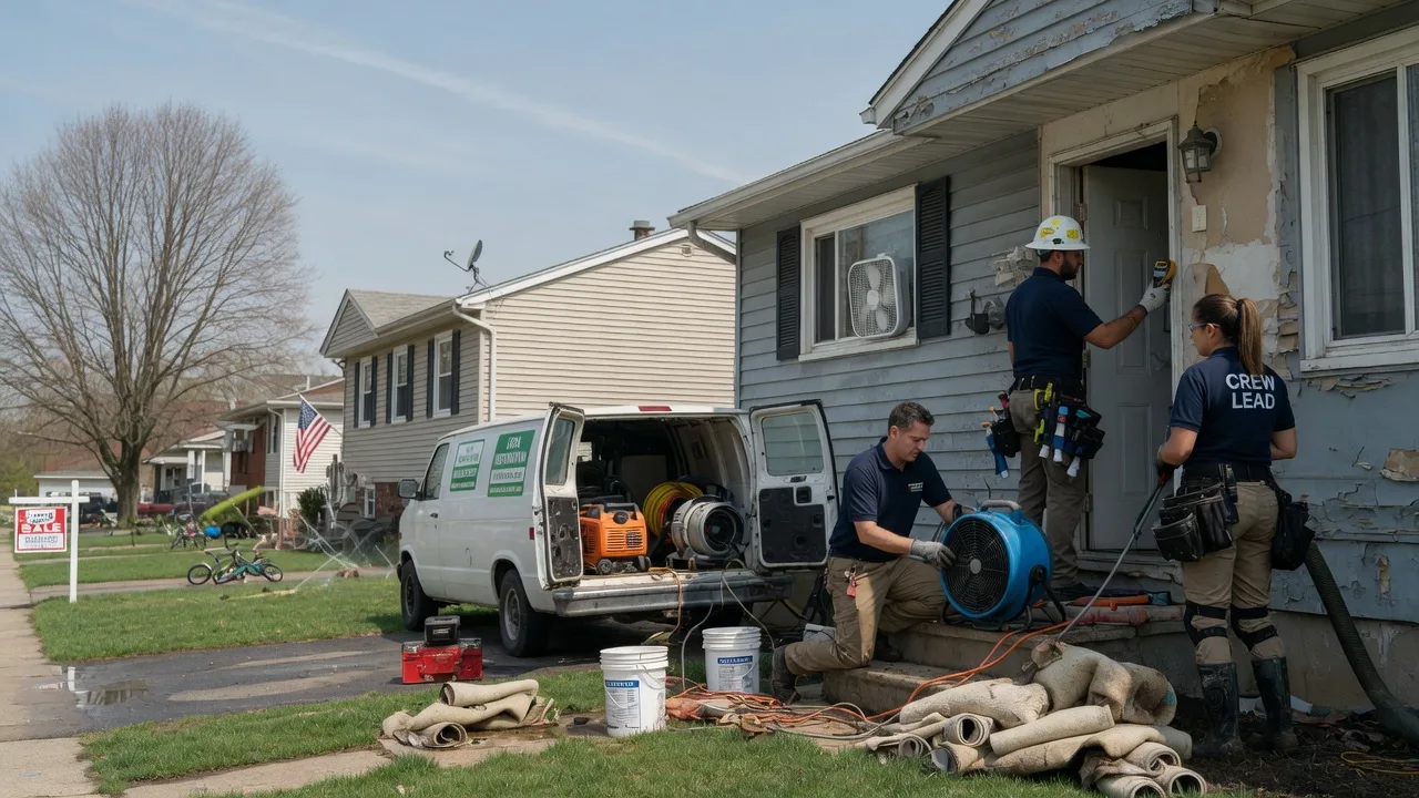 Flood Cleanup in Tuscola, IL near me